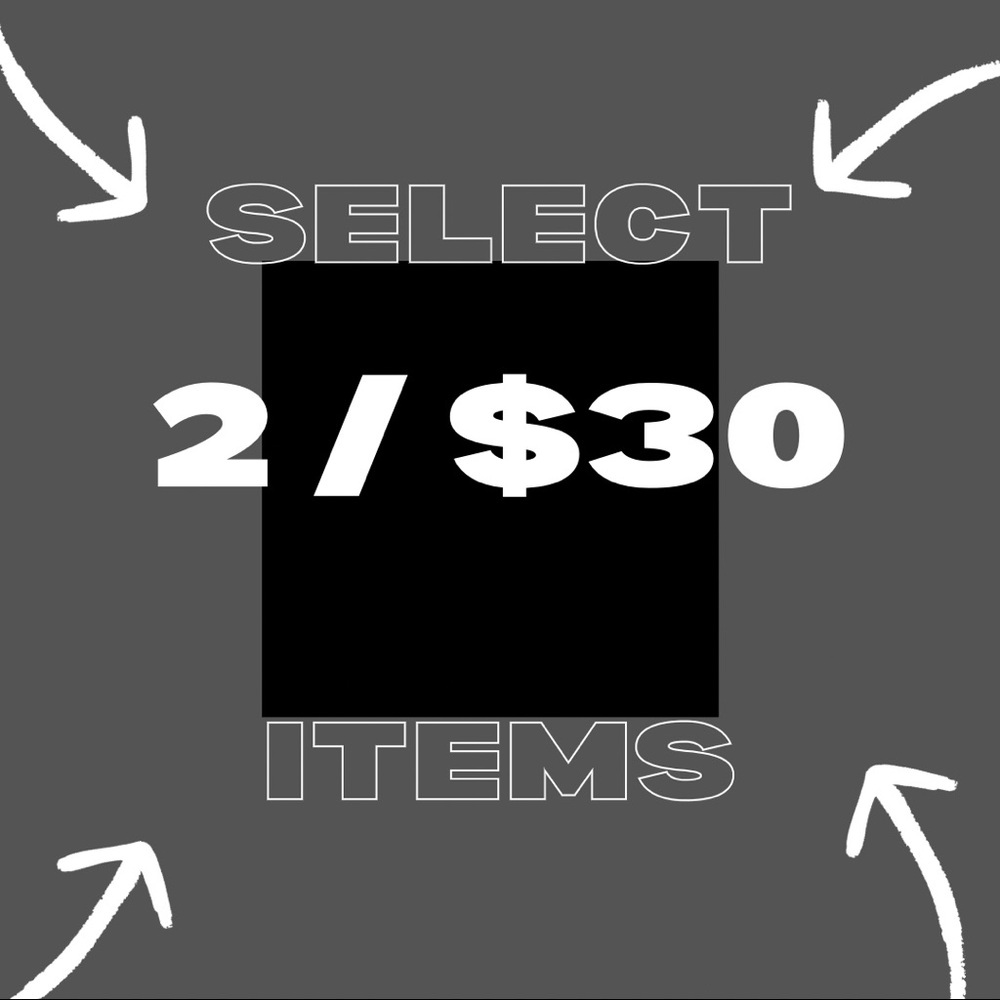 🔥🔥2/$30 DEAL🔥🔥